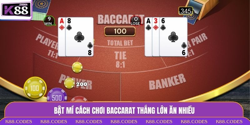 cách chơi baccarat